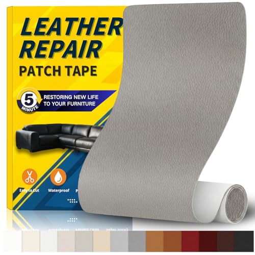 Gelaisi Leder Reparatur Set, Kunstleder Selbstklebend, Kunstleder-Reparaturset
