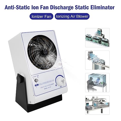 Ionizador de aire antistático 110V de escritorio miniatura 5