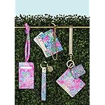 Lilly-Pulitzer-Leatherette-AirPods-Pro-Holder-Cute-Keychain-Case-with-Access-to-Charging-Port