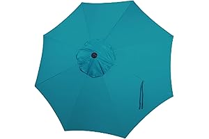 Blissun 9 ft Patio Umbrella Replacement Canopy