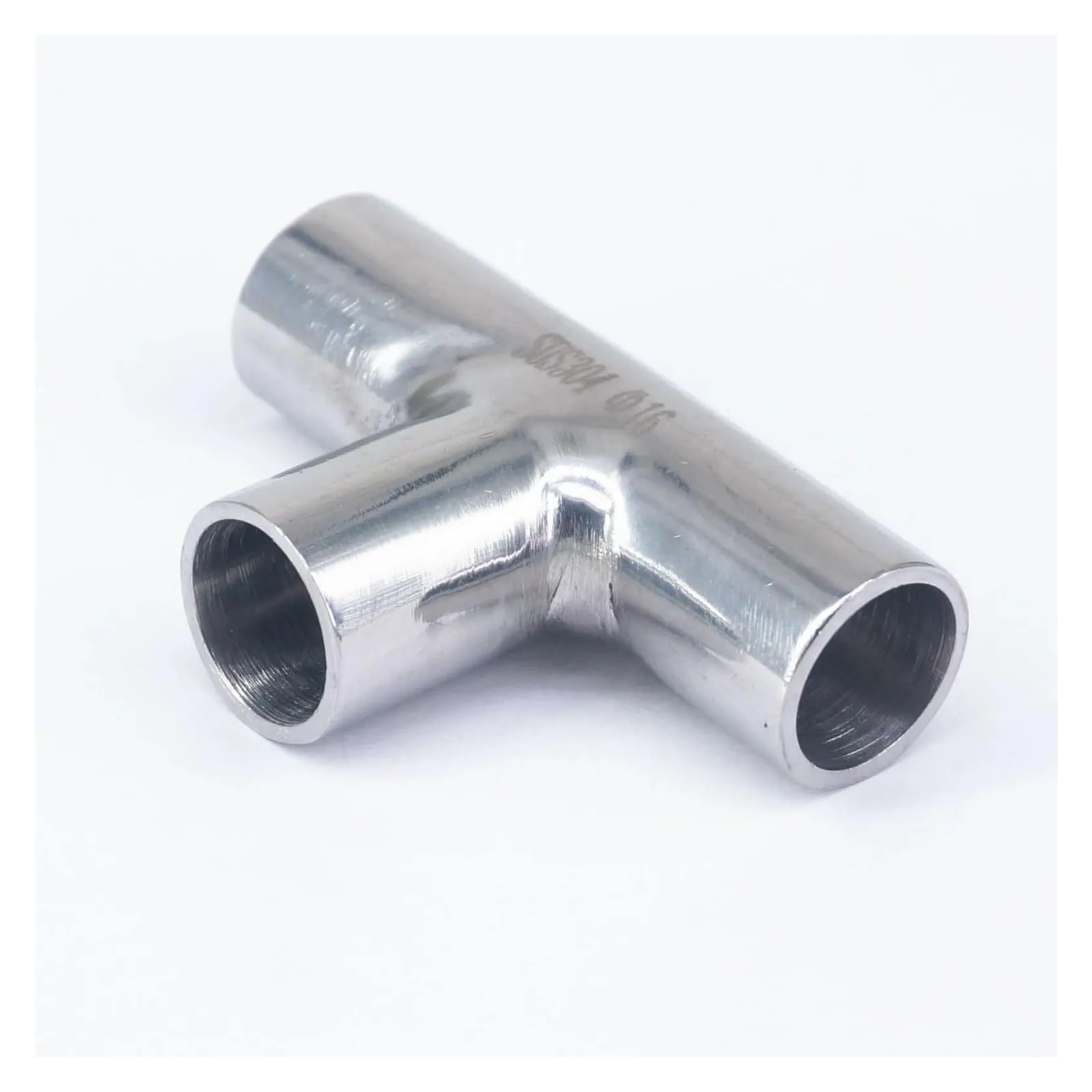 Icxlpmc One Color 16Mm O/D 304 Stainless Steel Weld Tee Connector Pipe Fitting