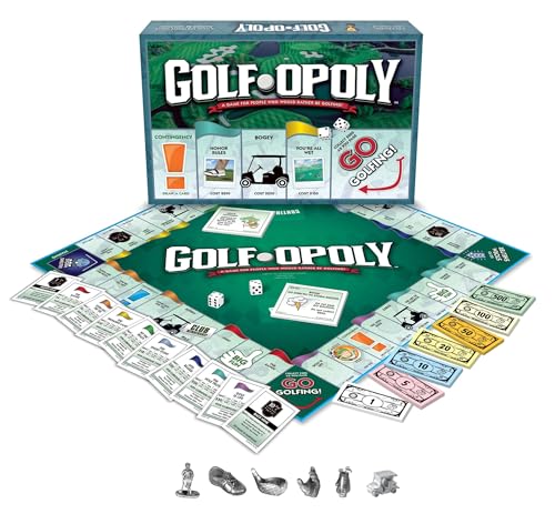 Golf-Opoly juego de mesa edición estándar miniatura 2