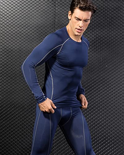 Yishengwan Maglietta a Compressione Uomo Magliette...