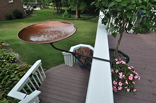 Passage Low-Mt-Bb-17-Dhdc Deck Mount Birdbath, 17, Copper #TOP3