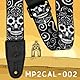 Levy’s Unisex MP2CAL-003 Gitarrengurt, Schwarz, Weiß, Einheitsgröße
