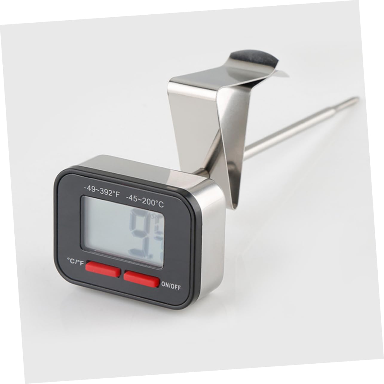 Ciieeo Compact Digital Thermometer Useful for Milk Tea Coffee Home Cafe Quick Temperature Display