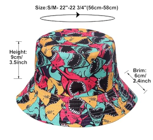 Image of Quanhaigou Bucket Hats Unisex Summer Travel Beach Fisherman Cap for Men Women Teens