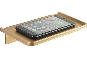 Gold Bronze Shelf - Small Acrylic Wall Shelf