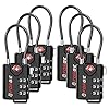 TSA Approved Cable Luggage Locks, 6...