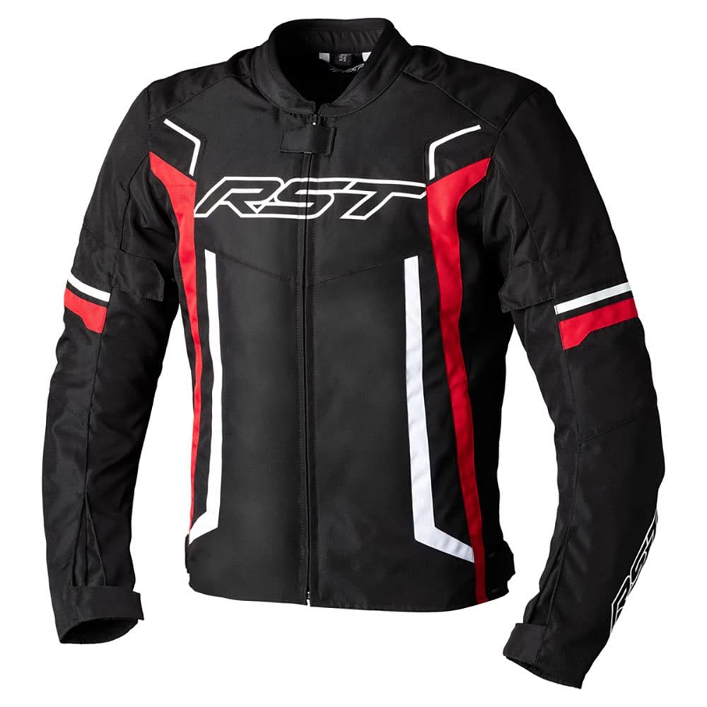 Rst Men's Black/White/Red Pilot Evo Ce Textile Jacket ( / / - 42)