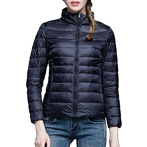 Veste matelassée fine marine fini les doudounes lourdes et encombrantes