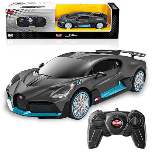 Image of BEZGAR 1:24 Bugatti Remote Control Car Licensed Bugatti Divo Toy Car