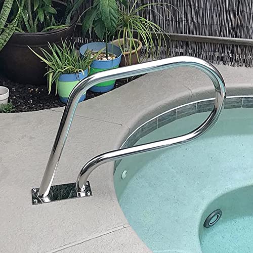 Barandal para piscina de acero inoxidable 304 de 31 pulgadas miniatura 7