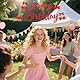 BOXOB Kirsch Happy Birthday Banner, Lustige Süße Fruchtdekorationen Glitzer Themen Happy Birthday Banner für Baby Shower Braut Gastgeschenk Zubehör