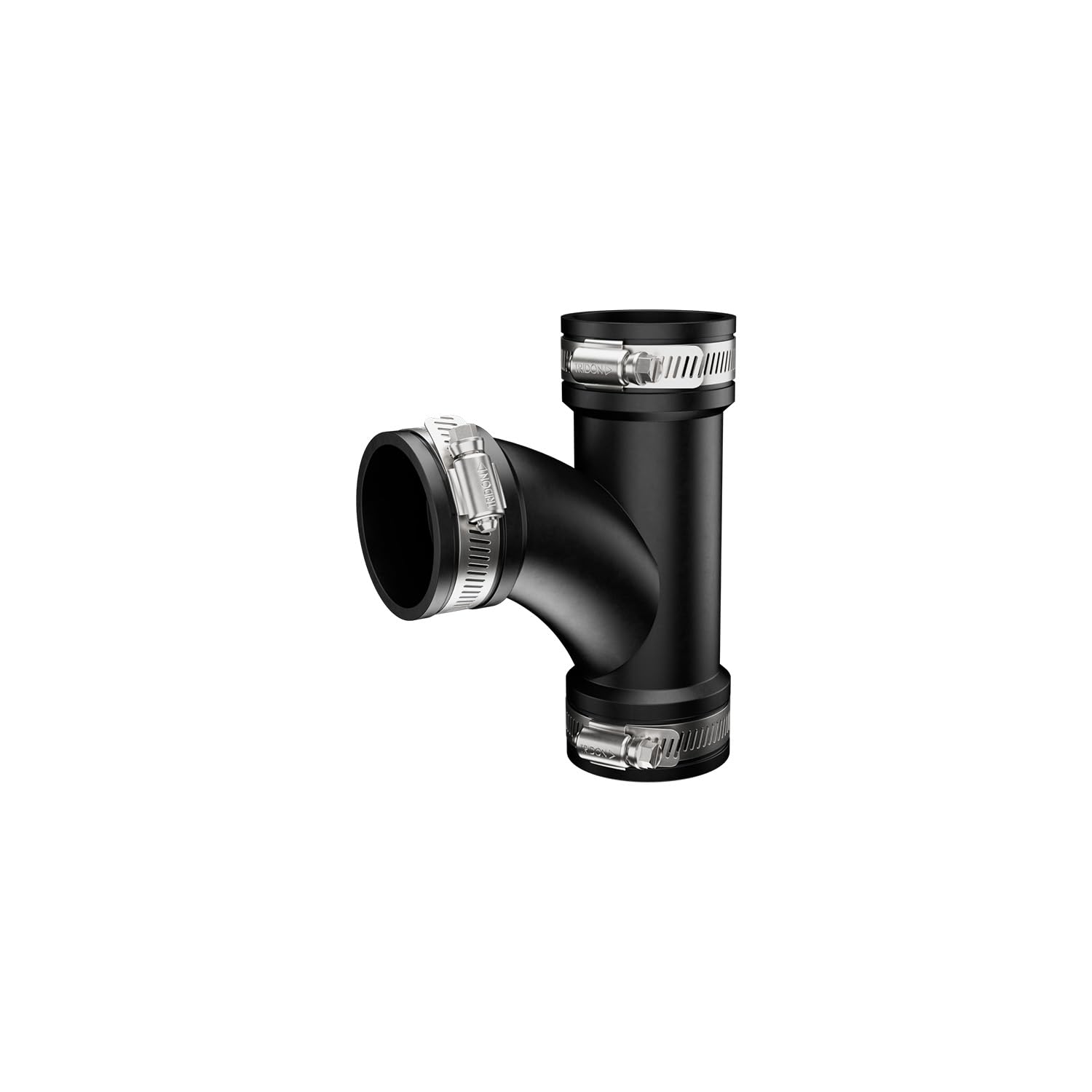Fernco PQT-200 Negro manguito flexible de dos pulgadas para tubería