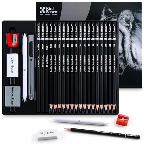 Set profesional de lápices para dibujo 24 piezas miniatura 1