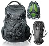 Live Infinitely Hydration Backpack with 3.0L TPU Leak Proof Water Bladder- 720D Polyester...