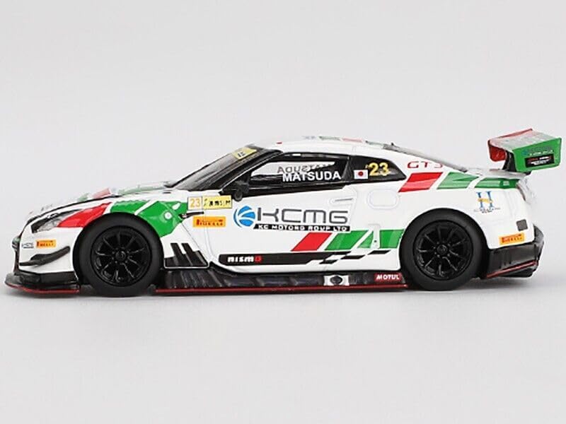 GT R GT3#23 Tsugio Matsuda KCMG FIA GT World Cup Macau (2018) Limited Edition 1/64 Diecast Model Car by Mini GT MGT00593