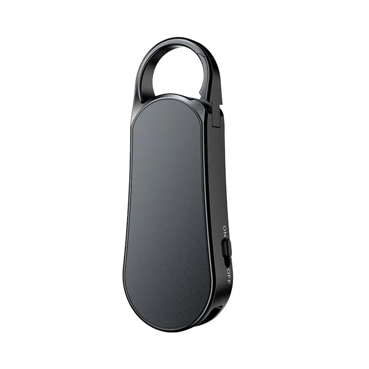 RENMAX® Digital Voice Recorder MP3 Player Key Chain Metal Body Rechargeable Voice Activated Recording 32GB Black - 1Pc-image-15