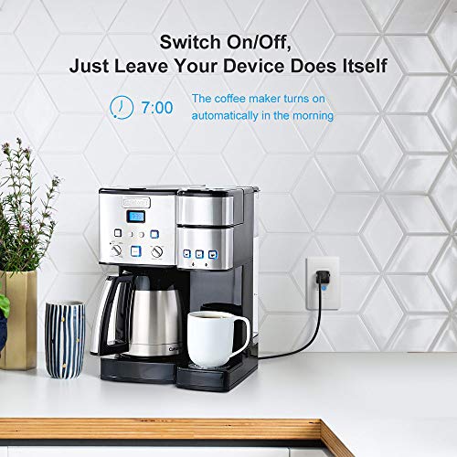 SONOFF IW100 Smart Outlet, WiFi In-Wall Outlet with Energy Monitoring, 15 Amp Smart Wall Outlet, Works with Alexa, Google home, Schedule, Remote Control, ETL and FCC Listed, No Hub required - Thumbnail 3