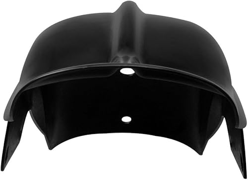 Miniatura 2 de TESWNE Guardabarros trasero negro personalizado para motocicleta, Cruiser Chopper Bobber Café Racer para Honda Shadow para Yamaha V Star