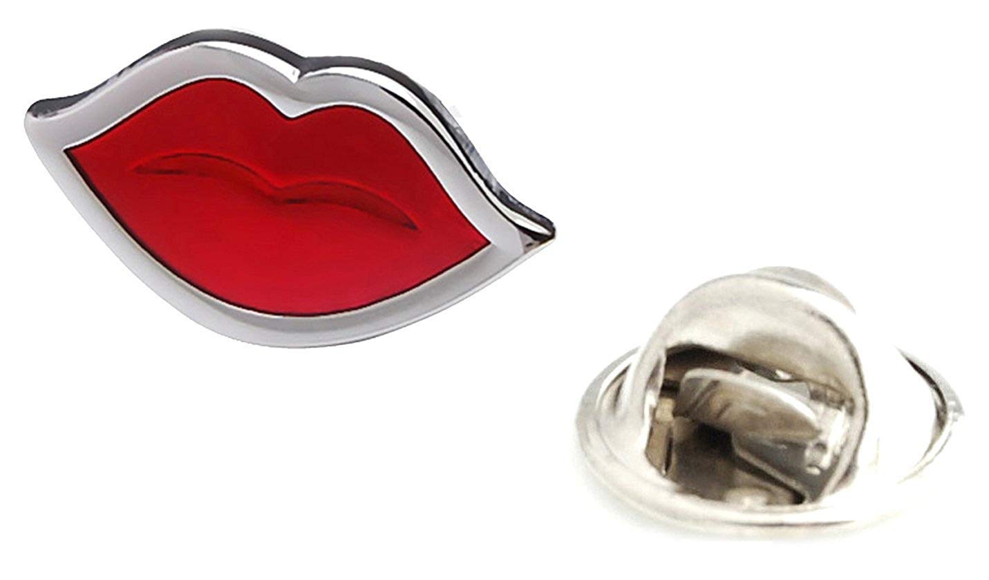 style along Silver Rhodium Plated Premium Lapel/Brooch Pin for Men-picture-10