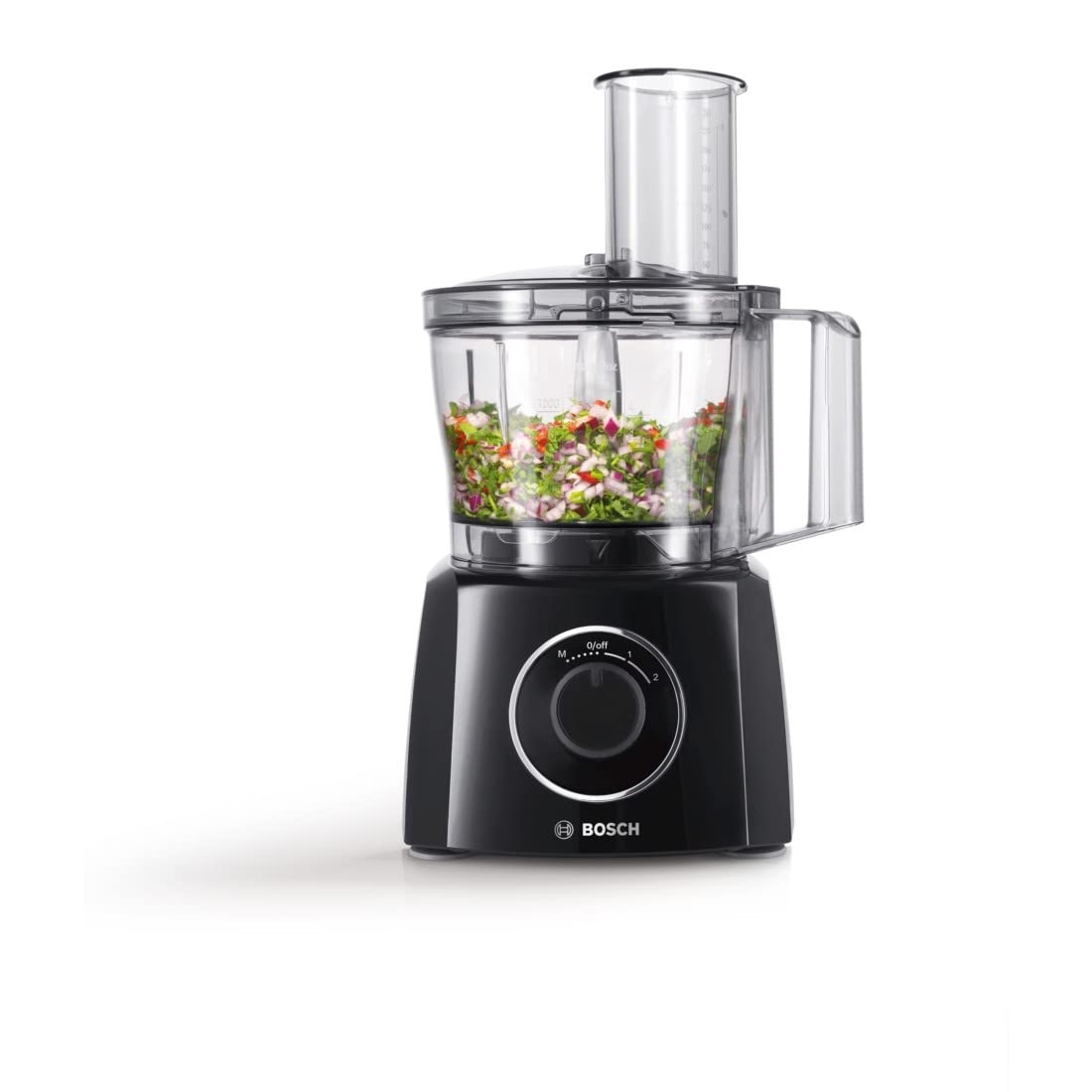 Bosch - Procesador de alimentos, MultiTalent 3, 800W, Negro, MCM3201B