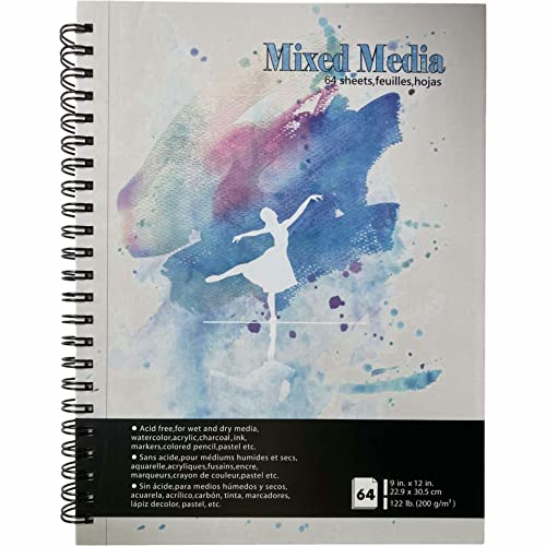 Mixed Media Sketchbook 9x12