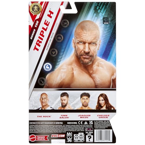 Figurine WWE Triple H Main Event 156 jouet catch articulé