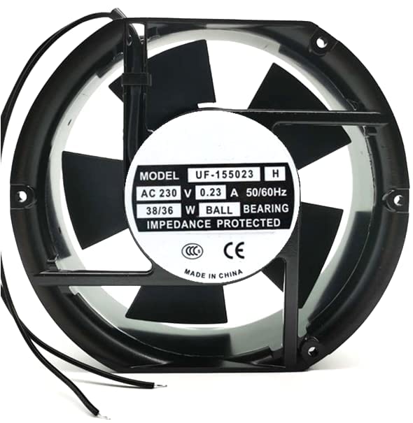 Ventilateur de refroidissement 172 x 150 x 51 mm pour armoire 230V