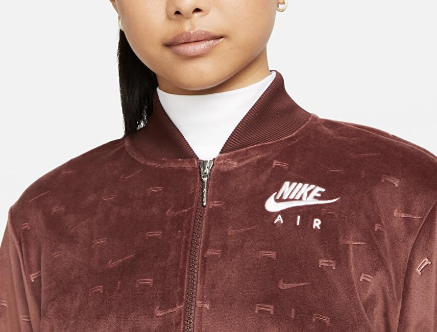 Nike Air Vlr Jkt veste zippée confortable bronze eclipse taille XS