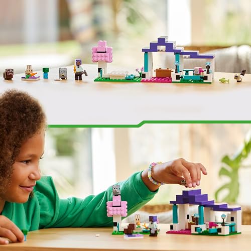 Image of LEGO Minecraft The Animal Sanctuary Set 21253 (206 Pieces)