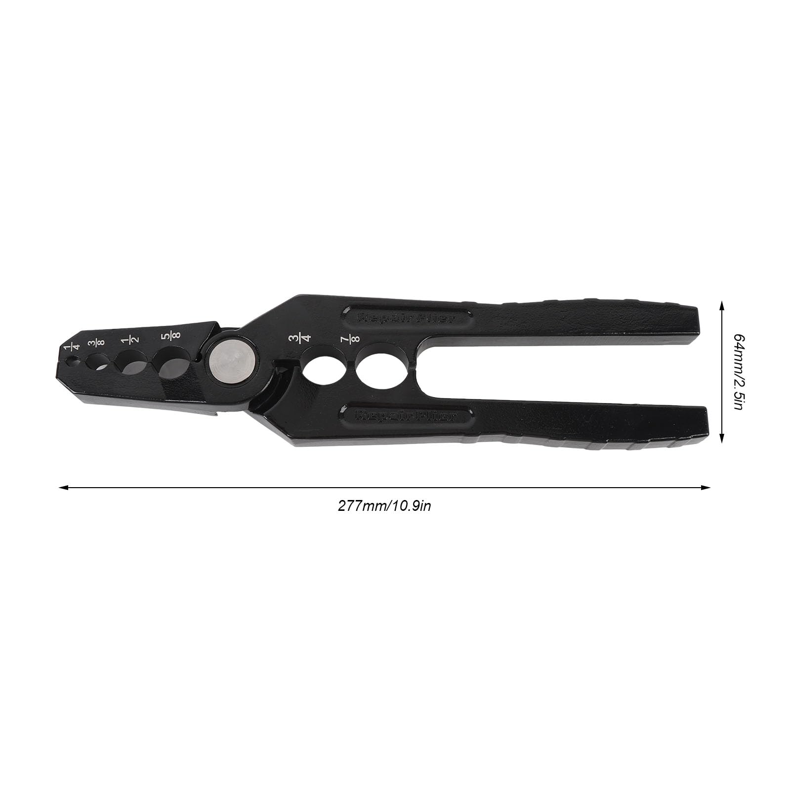 Pinza Arrotondatore Per Tubi In Rame A 6 Fori – Manuale, Per Diametri Da 1/4" A 7/8", Ripara Tubi Danneggiati E Li Rende Tondi