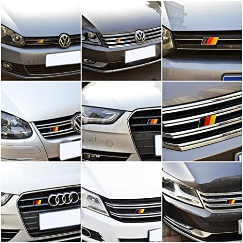 Miniatura 4 de 3D Bandera de Alemania Emblema de Coche - Adecuado para Cuerpo de Coche Alemán - Adhesivo con Bandera Alemana - Decoración de Parachoques