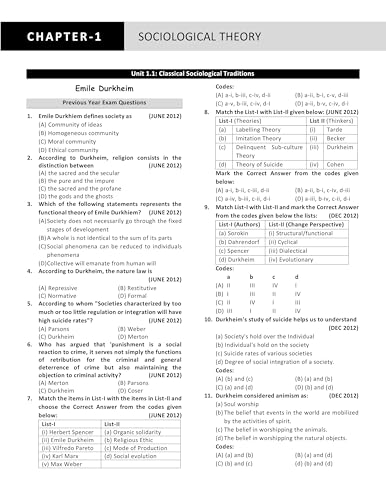 Image of UGC NET Sociology Paper 2 Book 2026 | 12 Years' PYQs (2014-Jun2025) with Detailed Solutions | For NTA UGC NET /JRF /& SET | Previous Year Question Papers Solved | Topic-wise Sorted PYQs | IFAS