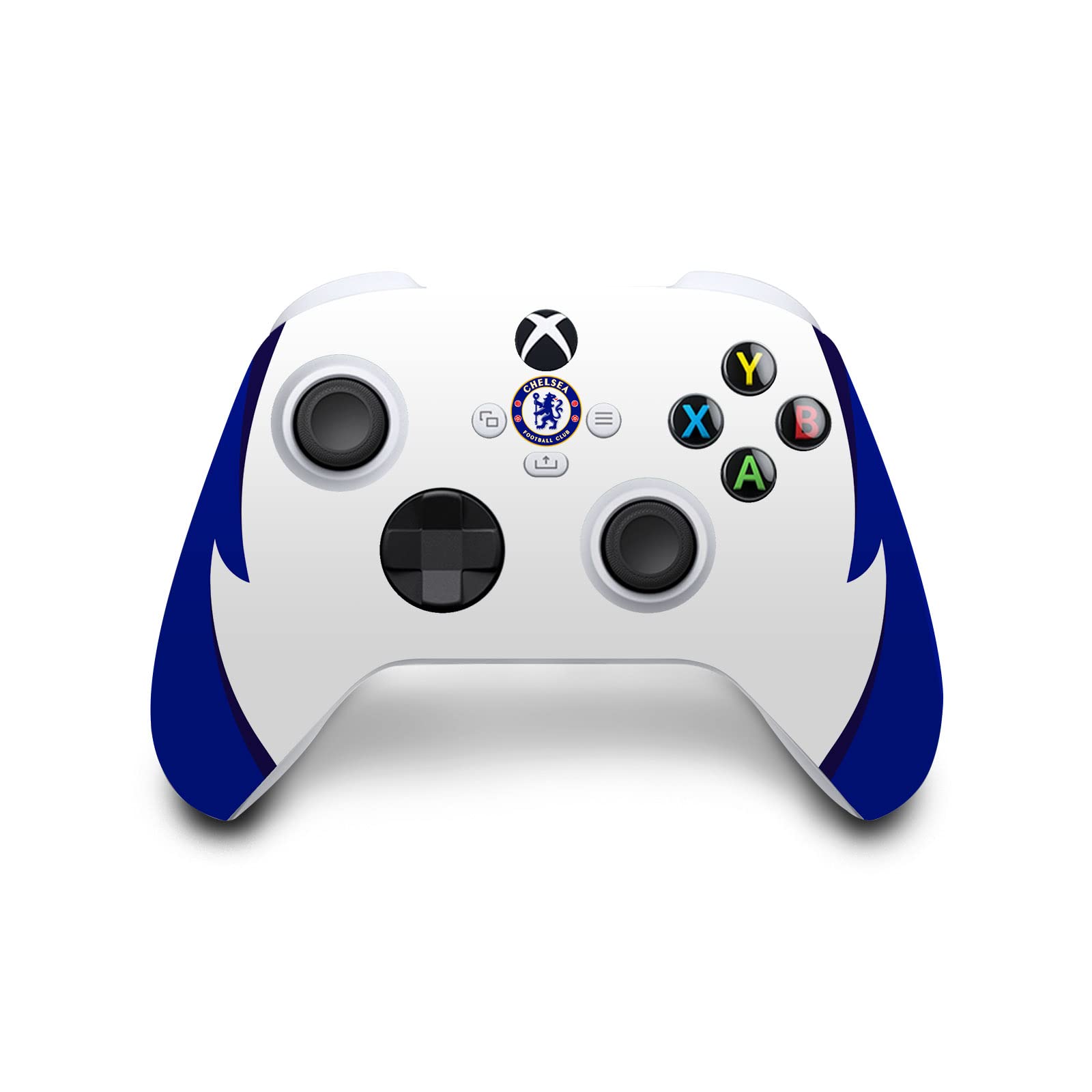 Head Case Designs sous Licence Officielle Chelsea Football Club Détails latéraux Art Vinyle Autocollant De Jeu Peau Autocollant Couverture Compatible avec Xbox Series S Console and Controller Bundle