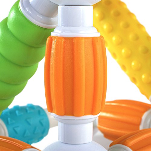 image for Guidecraft Grippies Builders - 20 Piece Set, Tactile STEM Soft Grip Ma