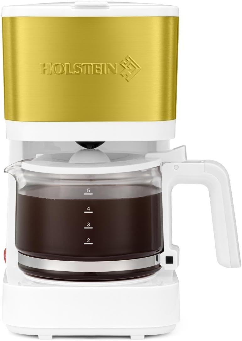 5 Cup Coffee Maker with Reusable Filter