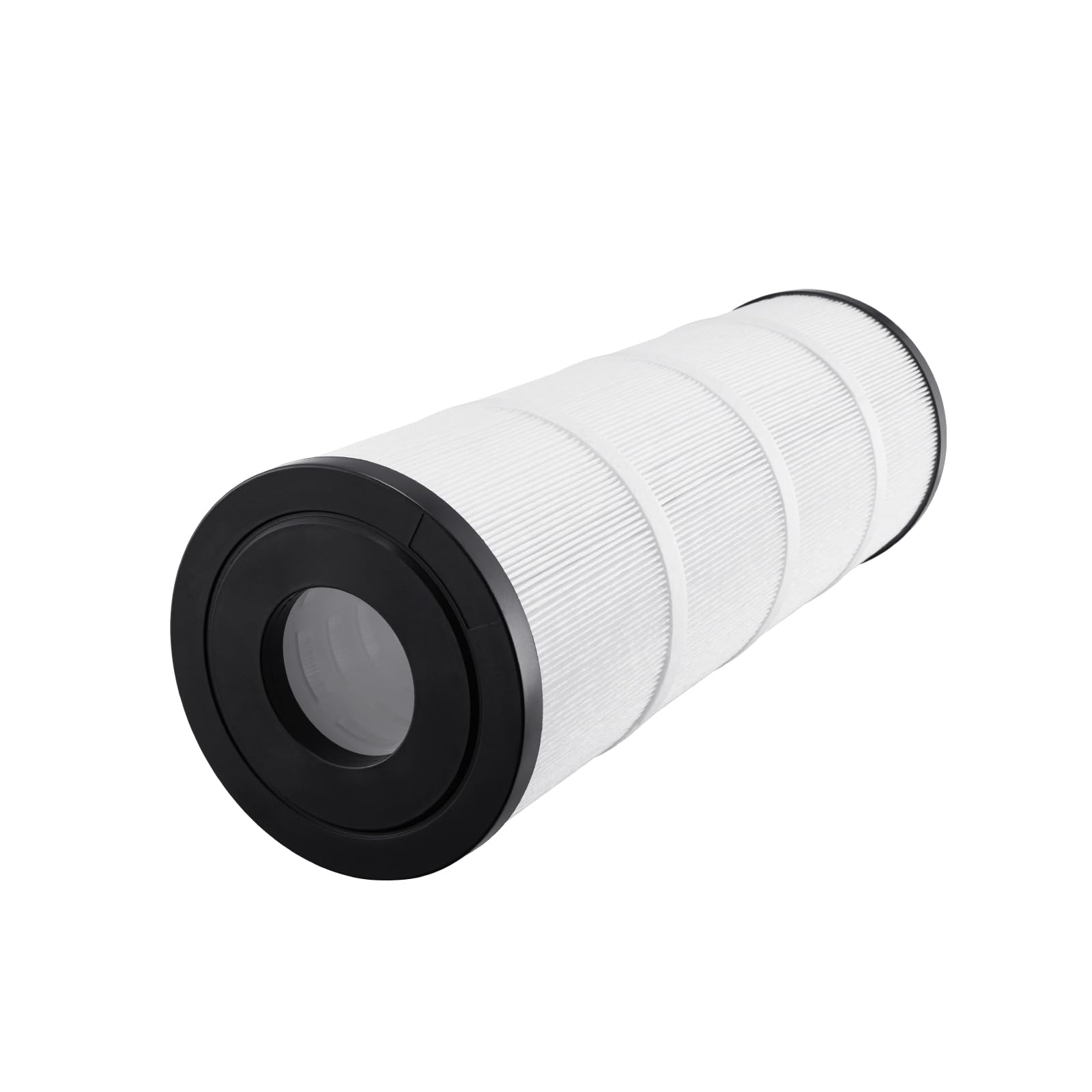 VEVOR Cartouche de Filtre de Piscine Lot de 4 x 7,4 m², Cartouche Filtrante de Rechange de Spa Compatible avec CCP320, Pleatco PCC80-PAK4, Plissée Trilobée, pour Filtration de Piscines, Spas