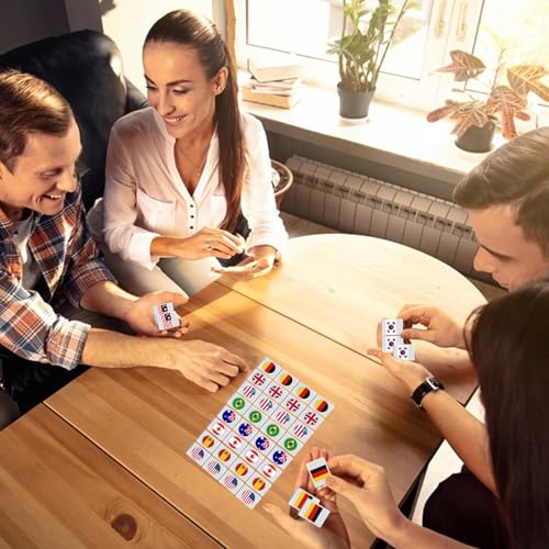 Mahjong portátil para evitar pantallas juego de mesa con cartas 6