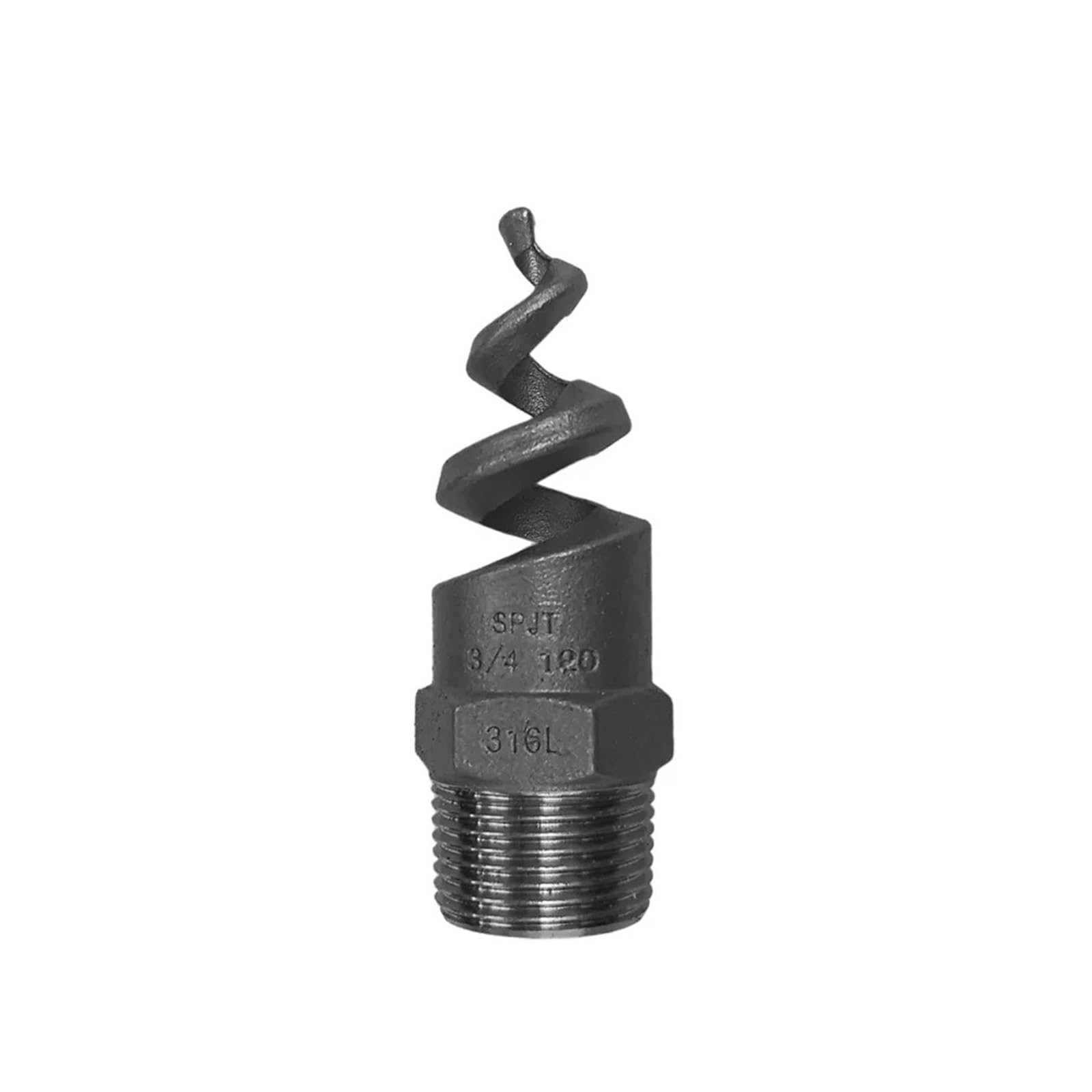 Evwgnpqrv Men's 46085 Full Cone Spiral Nozzles, Spiral Nozzle 316L Stainless Steel Thread Atomization Garden Spray Sprinkler(46085)