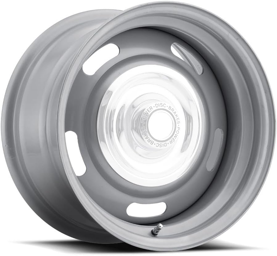 New Wheel 15x4 inch Vision Rally Cast Alloy Rim Silver Bolt-Pattern 5x120.7mm