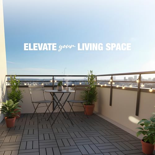 Image of Decking Tiles - Mother (Gray - Crossed)
