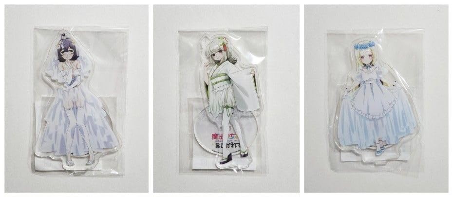 魔法少女にあこがれて まほあこ ウェディングドレス アクリルスタンド 全種セット Amazon.co.jp: 魔法少女にあこがれて まほあこ TSUTAYA
