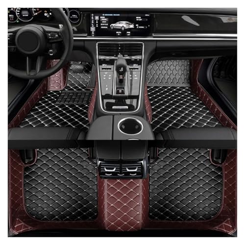 Tapis de sol sur mesure Ford Fluence 2017-2022 finition haut de gamme noir café