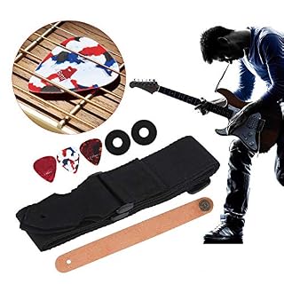 sangle de guitare électrique sangle de guitare pur coton avec 3 pièces micros accessoires d’instruments de musique… - Les Beatles, Paul McCartney, John Lennon, RIngo Starr, George Harrison sangle de guitare électrique sangle de guitare pur coton avec 3 pièces micros accessoires d'instruments de musique… – Image 5