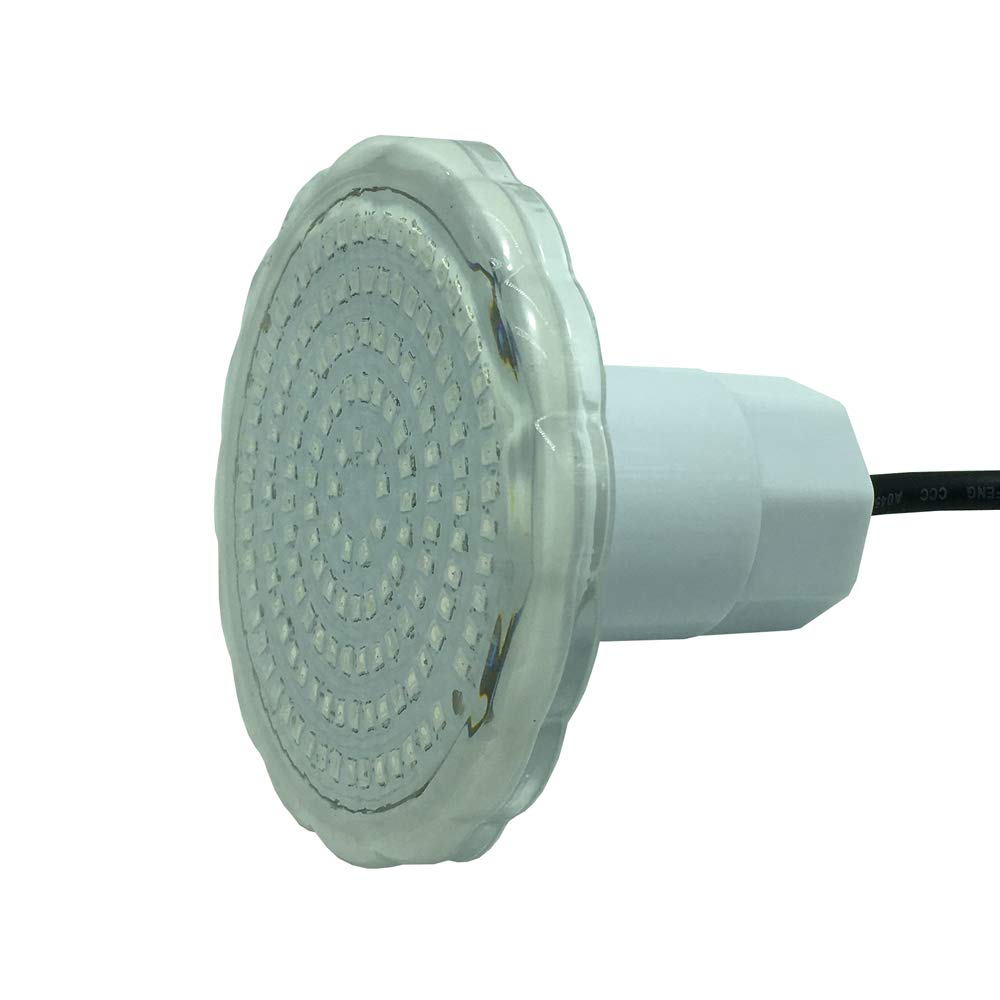 HKGOLDTURE LED Underwater Lighting 15W RGB Pool Light Piscina 12V AC Multi-Color Synchronized IP68 (RGB no Remote)
