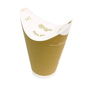 シモジマ ヘイコー バタフライカップ 12オンス ホットシングル クラフト（375ml）40枚