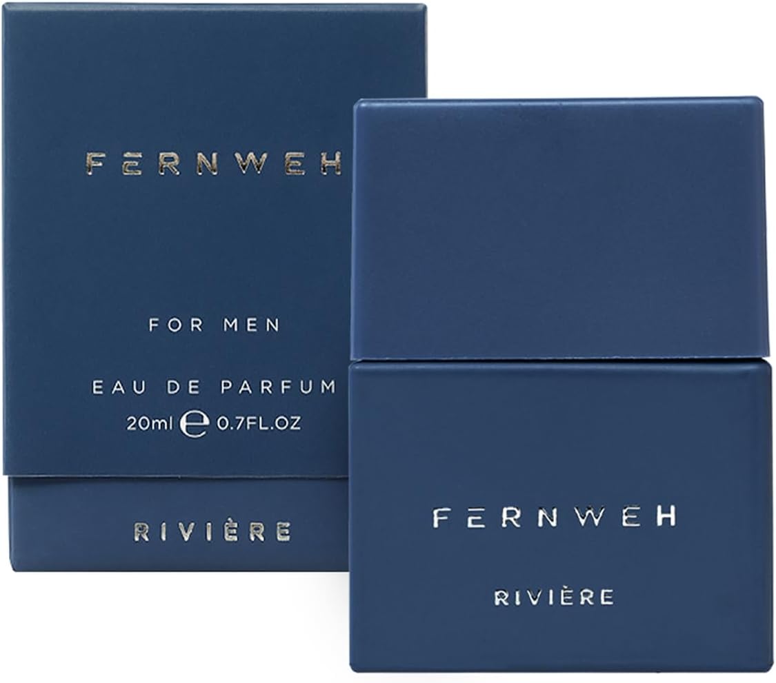 Rivière Travel Perfume (20ml) | Long Lasting Perfume for Men | Aqua, Fresh & Woody Pocket Friendly Eau De Parfum | Perfect for Party, Outing, Office & Dates