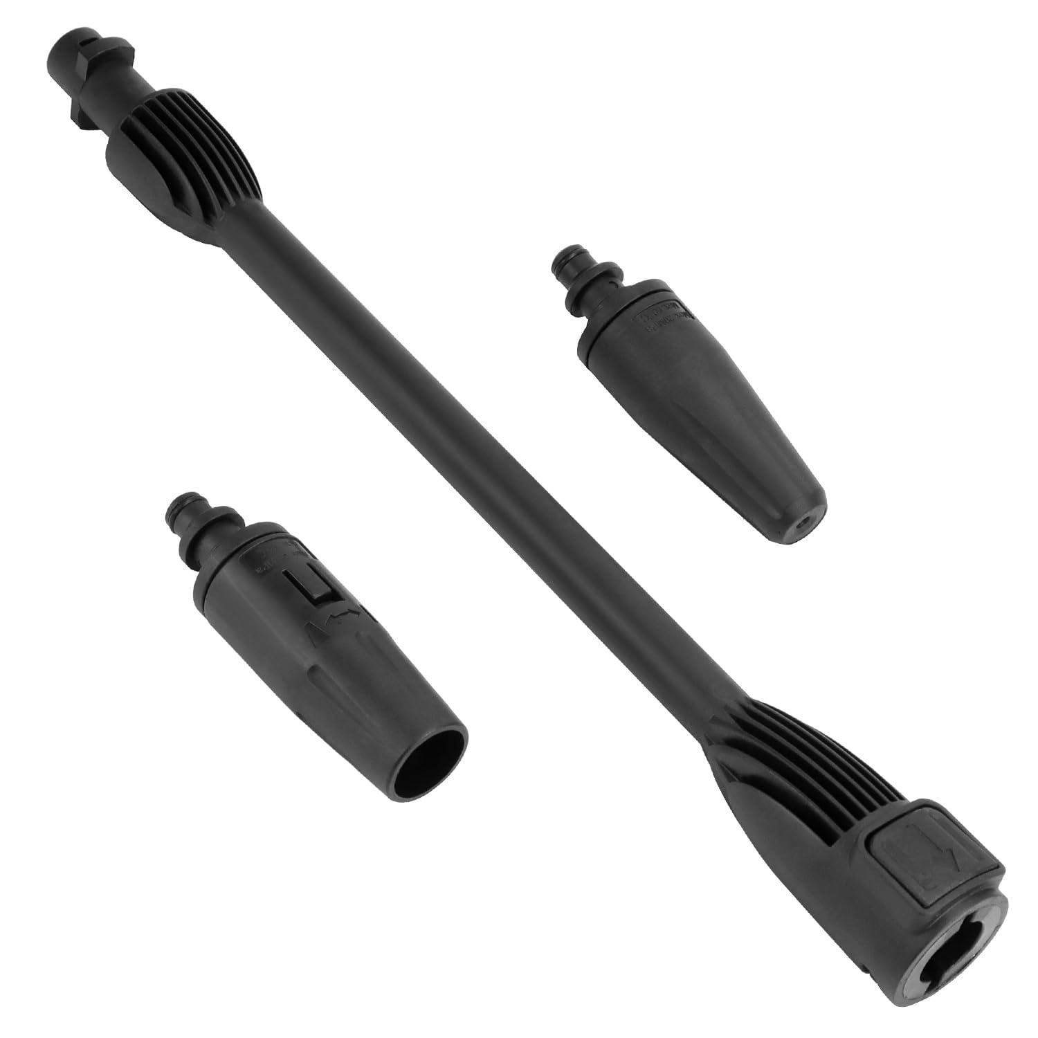 QWORK® Extensión de pistola rociadora para hidrolavadora con boquillas de repuesto, compatible con serie K K2, K3, K4, K5, K6, K7 Hidrolimpiadora